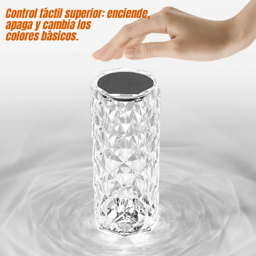 Lámpara led diamante