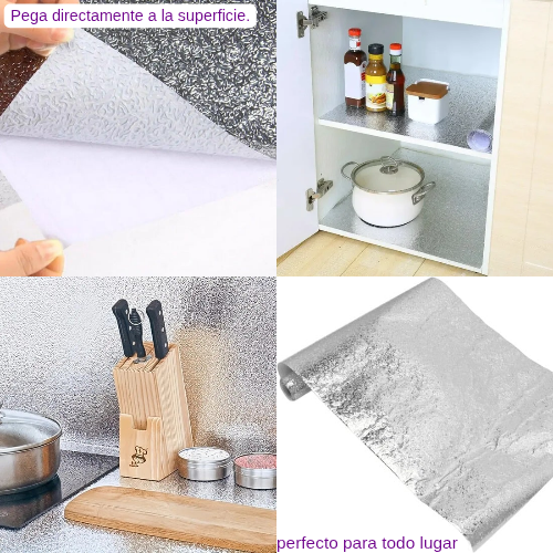 Protector autoadhesivo de cocina