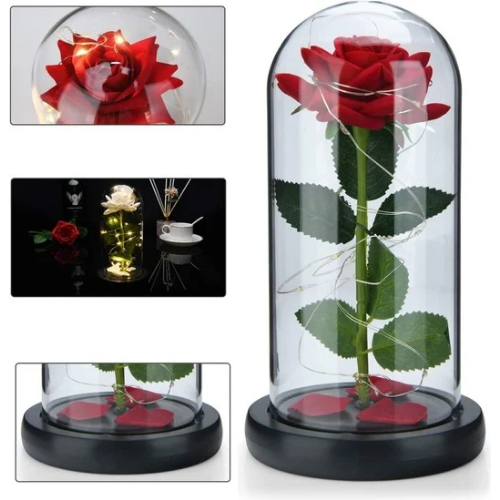 Rosa eterna encapsulada