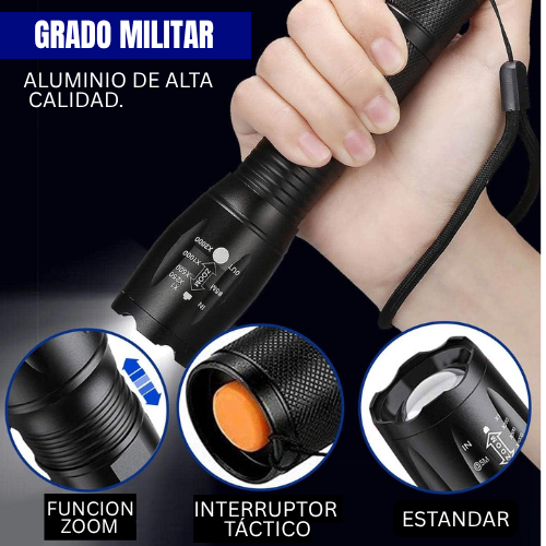 Mini linterna led de aluminio