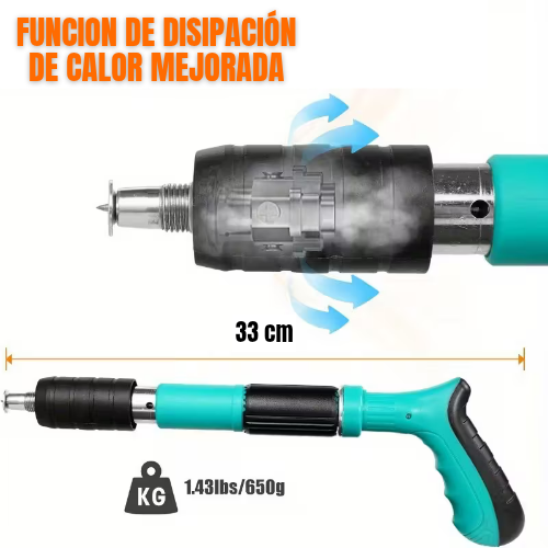 Pistola a presión de clavos