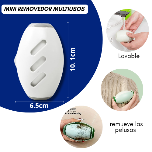 Rodillo removedor de pelusas - reutilizable