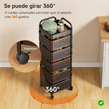 Organizador de frutas cuadrado