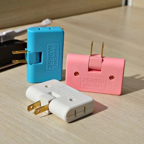 Multi adaptador de enchufe giratorio