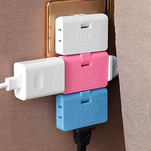 Multi adaptador de enchufe giratorio