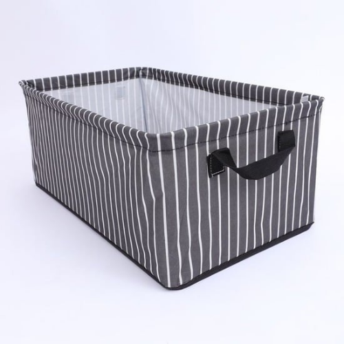 Organizador plegable a rayas