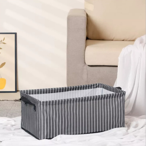 Organizador plegable a rayas