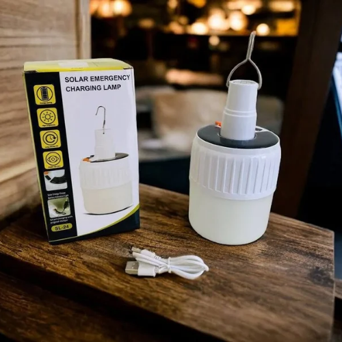 Lámpara de Camping Solar y USB