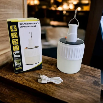 Lámpara de Camping Solar y USB