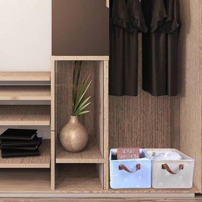 Organizador de ropa plegable con diseño