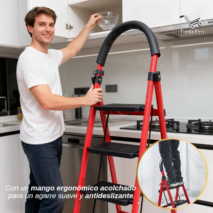 ESCALERA PLEGABLE METÁLICA