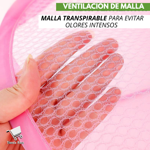 CESTO DE MALLA PLEGABLE