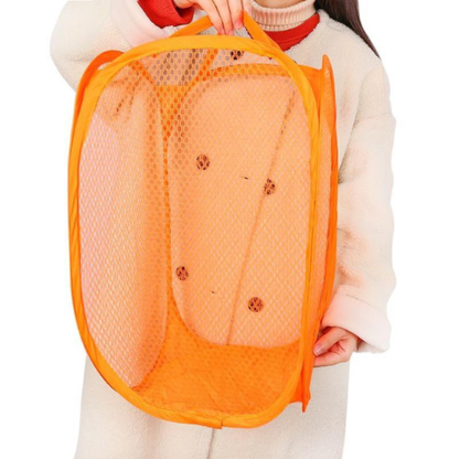 CESTO DE MALLA PLEGABLE