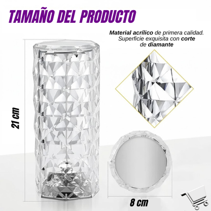 Lámpara led diamante