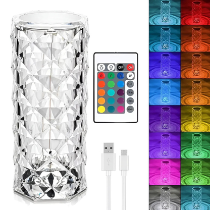 Lámpara led diamante