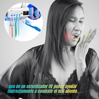 Dispensador de pasta con LUZ UV