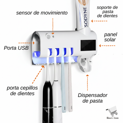 Dispensador de pasta con LUZ UV