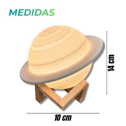 HUMIDIFICADOR LÁMPARA SATURNO