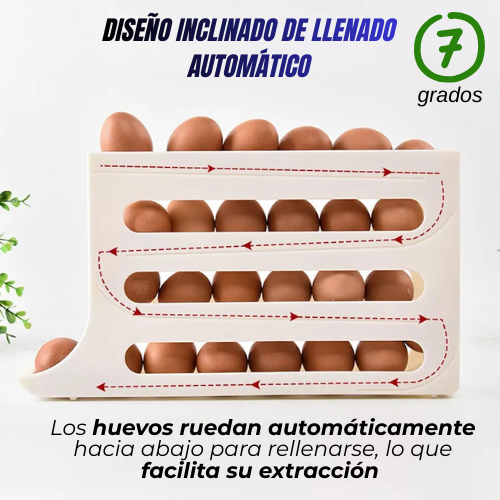 DISPENSADOR AUTOMÁTICO DE HUEVOS RODANTE
