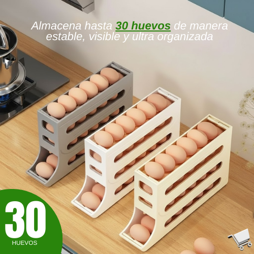DISPENSADOR AUTOMÁTICO DE HUEVOS RODANTE