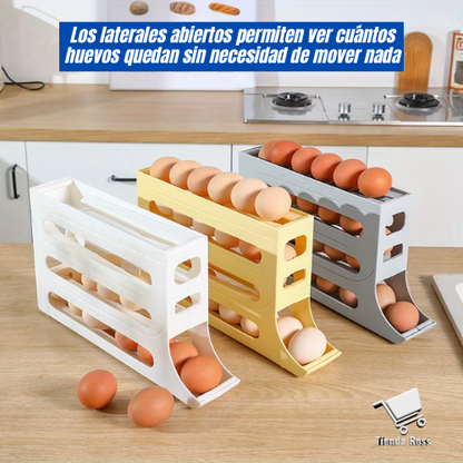 DISPENSADOR AUTOMÁTICO DE HUEVOS RODANTE