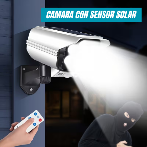 CAMARA SOLAR CON SENSOR