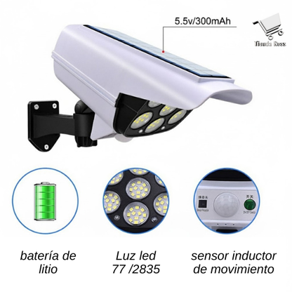 CAMARA SOLAR CON SENSOR