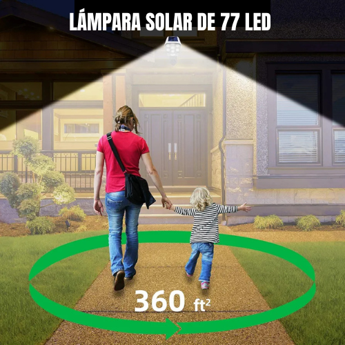 CAMARA SOLAR CON SENSOR