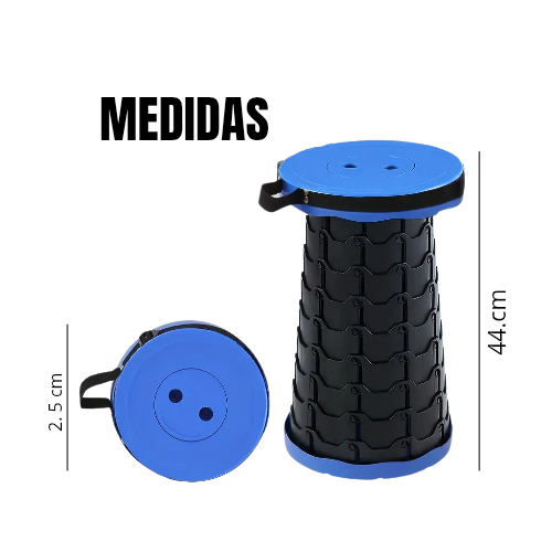 Taburete plegable