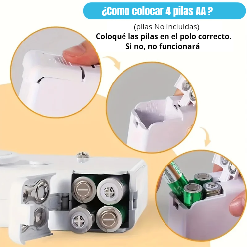 Maquina de coser portátil