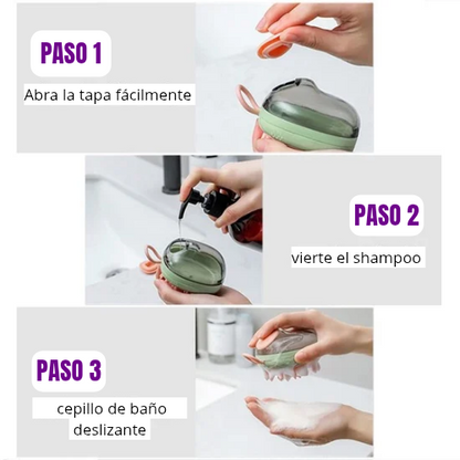 Cepillo de Silicon 2 en 1