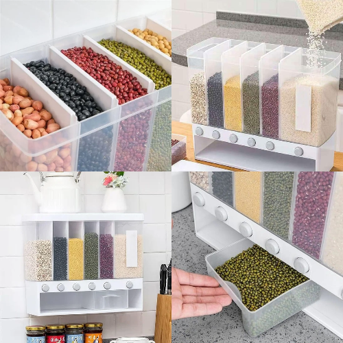 Dispensador de granos y arroz
