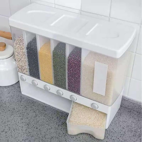 Dispensador de granos y arroz