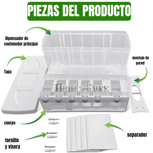 Dispensador de granos y arroz