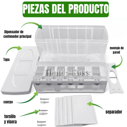 Dispensador de granos y arroz
