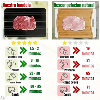 Plancha descongeladora