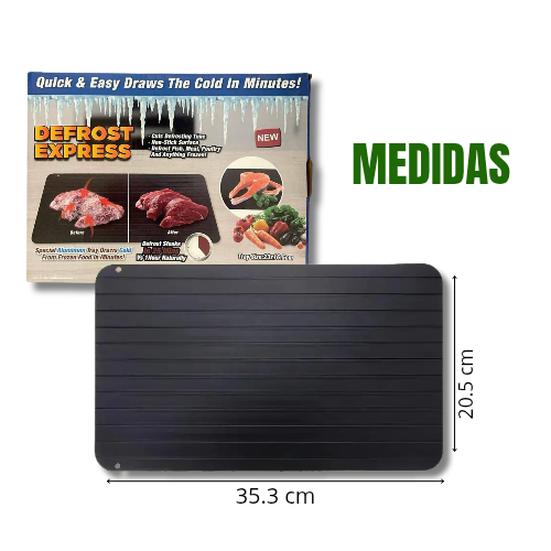 Plancha descongeladora