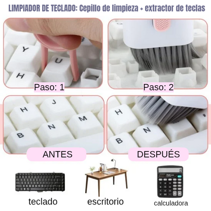 Kit de limpieza de dispositivo electrónicos