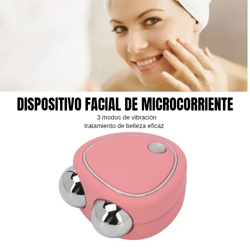 Rodillo facial microcorrientes
