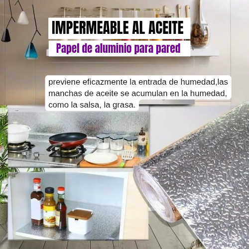 Protector autoadhesivo de cocina