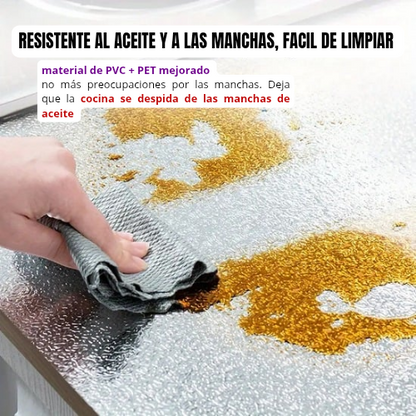 Protector autoadhesivo de cocina