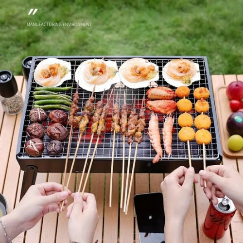 Mini parrilla portátil