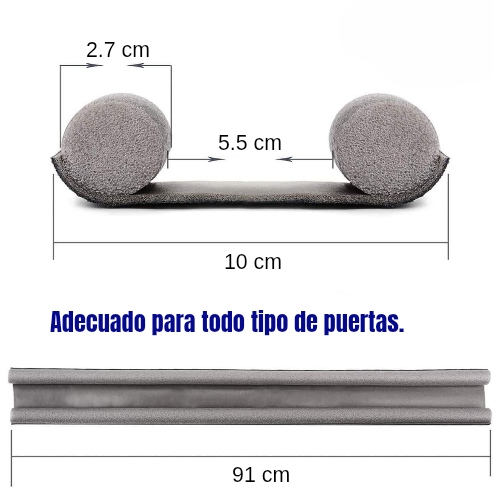 Burlete para puertas