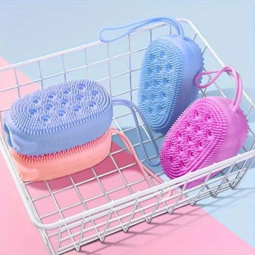 Esponja de silicona exfoliante
