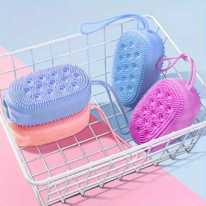 Esponja de silicona exfoliante