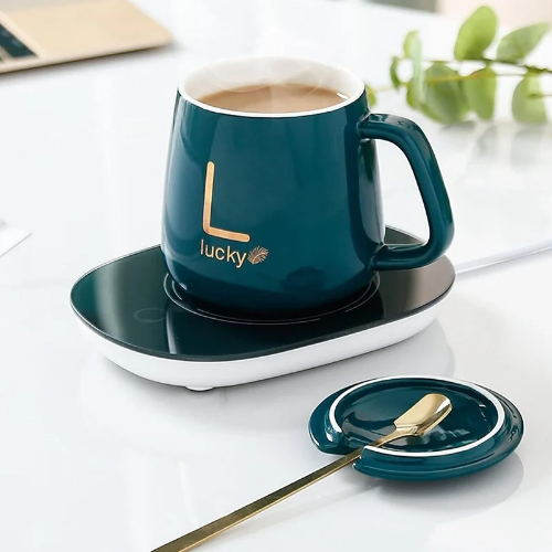 TAZA CON BASE PARA CALENTAR