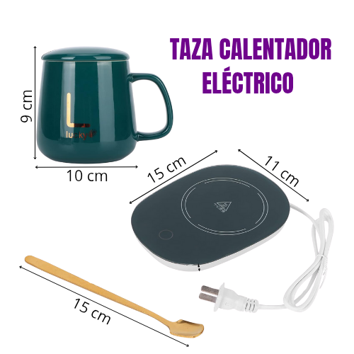 TAZA CON BASE PARA CALENTAR