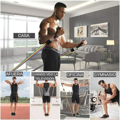 Kit de ligas elásticas deportivas