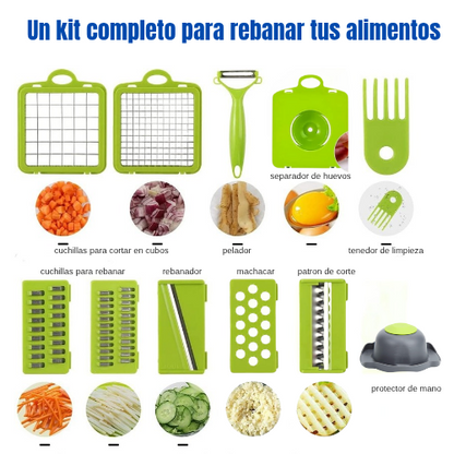 Cortador multifuncional de verduras