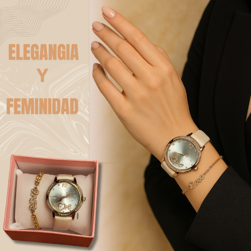 Reloj con pulsera